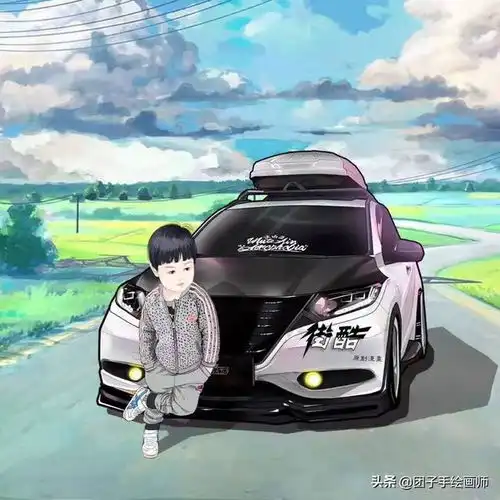  你的微信头像该换换了,帅气霸气机车漫画头像,脱单必备