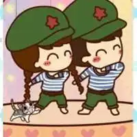  军恋情侣头像唯美图片微信头像图片大全