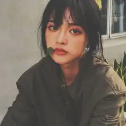  复古女头港风复古女生头像图片