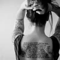  社会澎湃女纹身头像图片大全微信头像图片大全