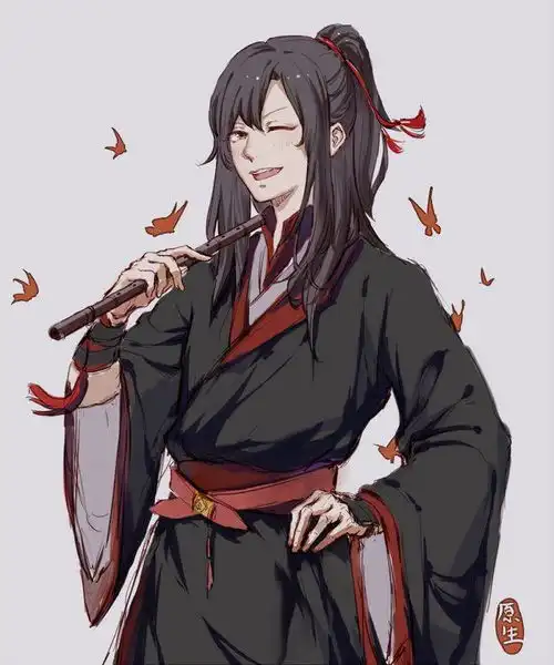  魔道祖师中,一开始差点错把蓝忘机当成受了