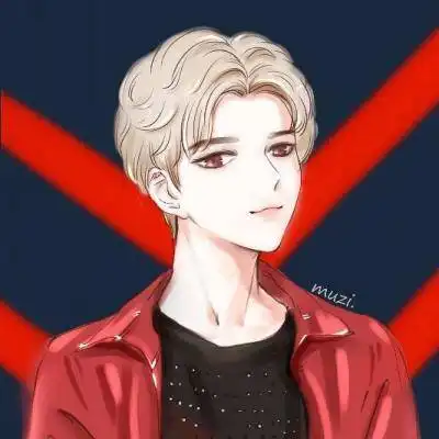  蔡徐坤头像动漫人物唯美蔡徐坤的帅气动漫照片