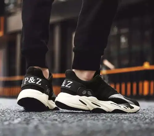  外单x猫在售盒装男女情侣款透气运动鞋休闲阿甘鞋跑步鞋