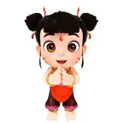  您的好友少年英雄小哪吒3d表情包上线啦