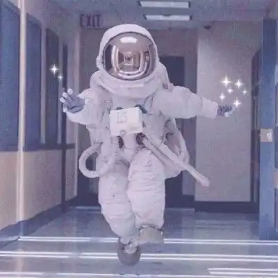  ins宇航员情侣头像