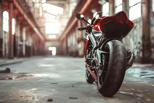  时尚机车高清摄影图壁纸广告素材下载至来源处