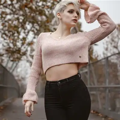 唯美女生妖娆冷艳头像,性感妩媚欧美的细腰美女
