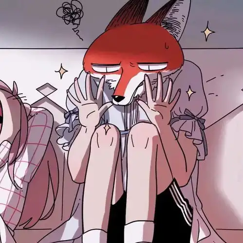  动漫头像冒着泡的汽水是夏天的温度