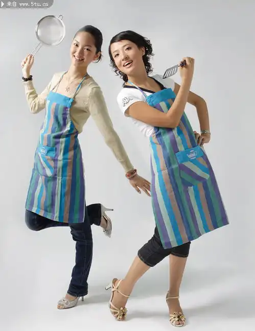  情侣厨师高清图