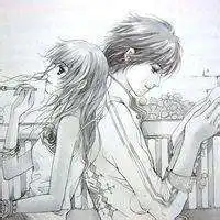  情侣卡通头像简单手绘头像一对微信头像图片大全