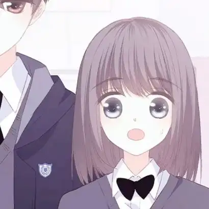  高清怦然心动双人动漫情侣头像图片