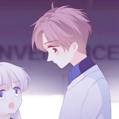  高清怦然心动双人动漫情侣头像图片