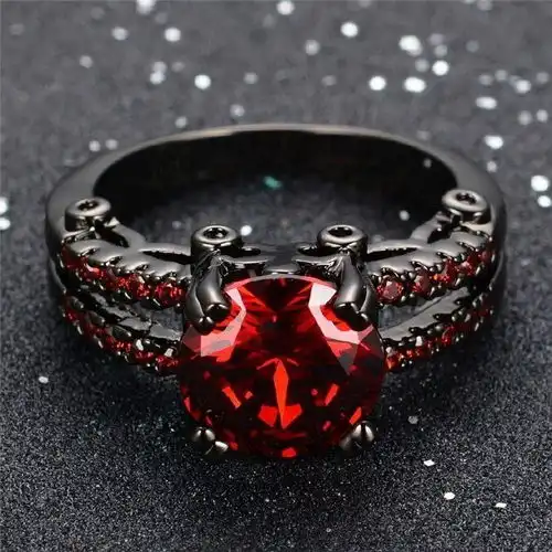  暗黑风格钻戒,这组绘画素材有魔法