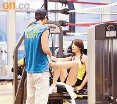  一同健身亲密无间郭品超恋上台名模蔡淑臻