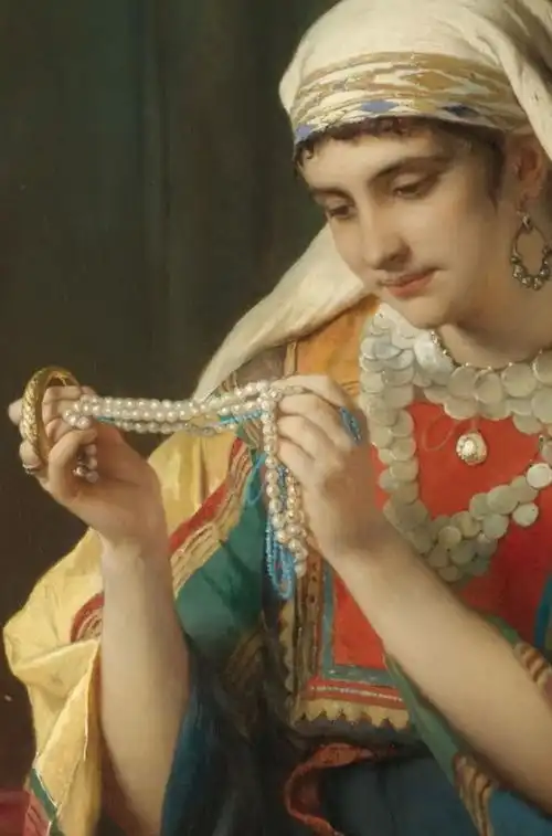  好迷人他是比利时殿堂级艺术家,笔下的古典美女极度冷艳