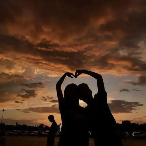  情侣头像双人情头浪漫情话短句