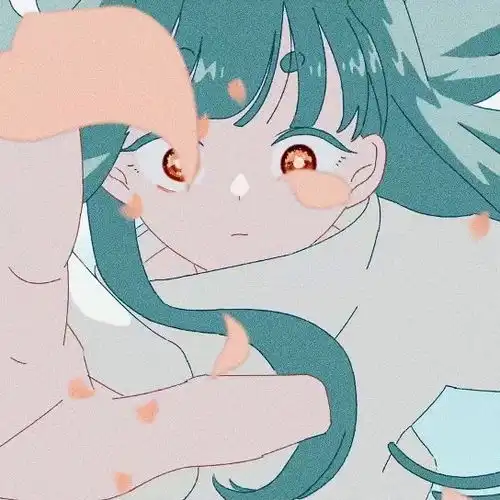  动漫女生头像我没兴趣参加大家的快餐式爱情