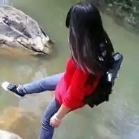  女生头像背影六张相似