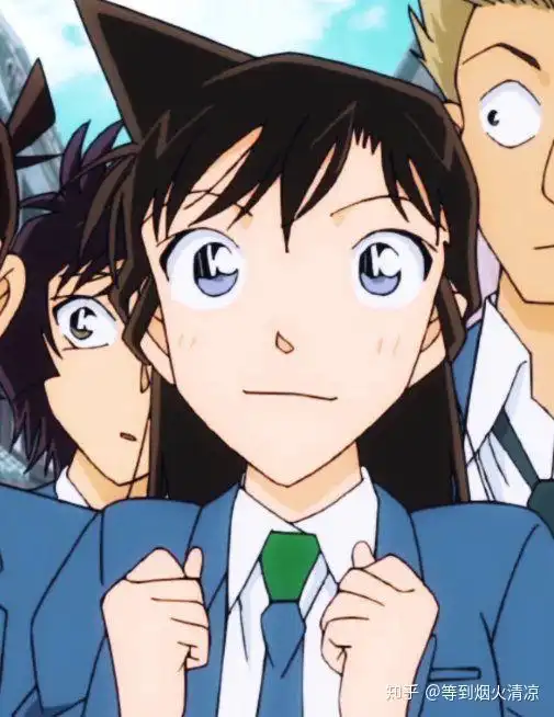  名侦探柯南新一小兰动漫情侣头像