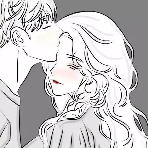  情侣头像你是我跑完八百米还想拥抱的人