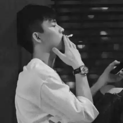  撩妹必备霸气男生头像黑白酷帅真人