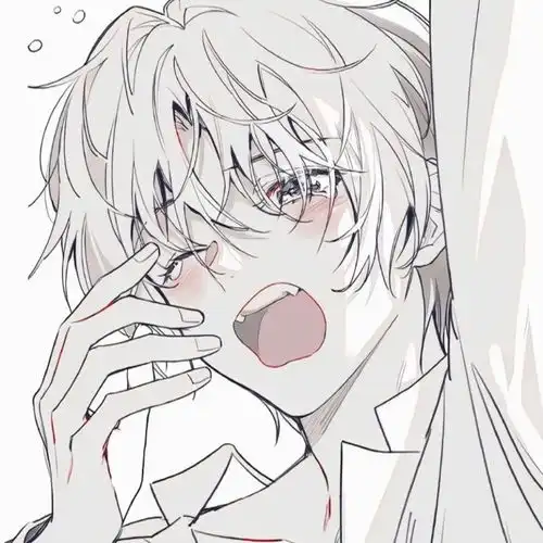  头像黑白系列动漫头像,独一无二