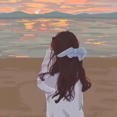  手绘情侣头像简约每个晴朗的日情侣头像我要个性网