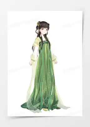 古风少女动漫人物画唯美可爱
