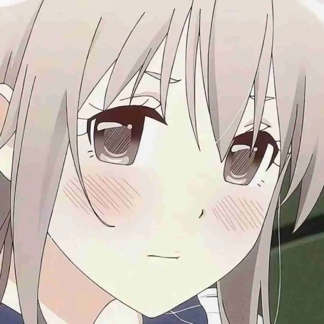  这个头像是不是同一部动漫里的男女主