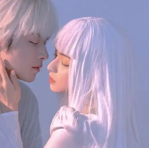  森系小清新情侣头像