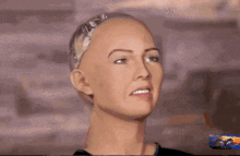  机器人设计最美的仿真女性机器人来了,表情形似真人