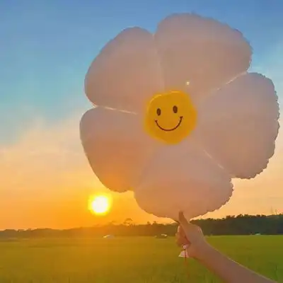  2023最新开心花朵气球唯美风景头风景静物头像我要个性网