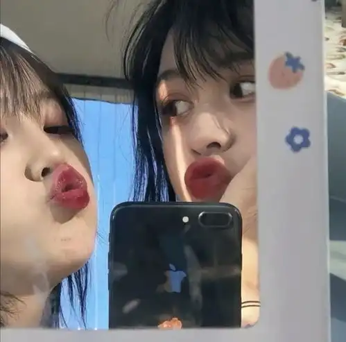 ins小清新闺蜜头像