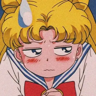  奶酪美少女战士女生黄头发软妹卡通动漫头像我要个性网