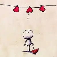  黑白卡通图片大全头像火柴人微信头像图片大全