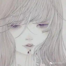  ib手绘丨她用铅笔画的太细致了,画到了每个女孩的心里