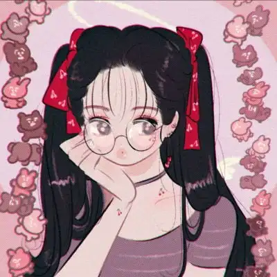  女生漫画图头像大全堆糖唯美女孩漫画头像