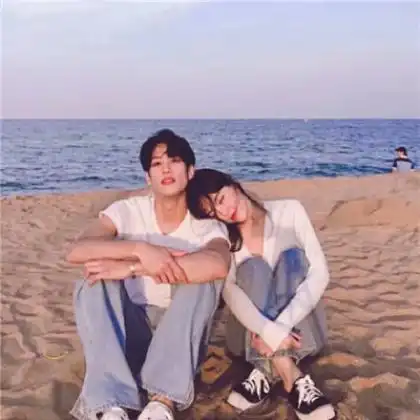  情侣好看小清新唯美图片,匆匆相守有我的年华