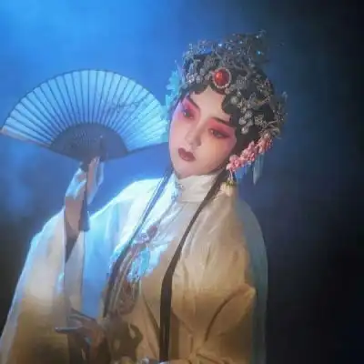 戏子头像古风真人高清唯美戏子古风图片