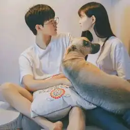  最时尚的个性情侣头像一男一女幸福低调的气质情侣头像一对