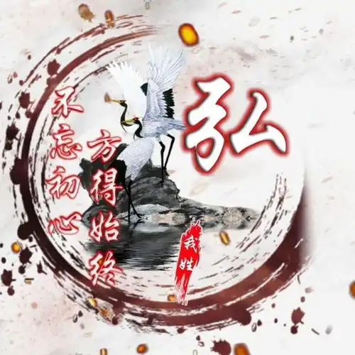  励志姓氏微信头像,不念过往不畏将来,不要错过了