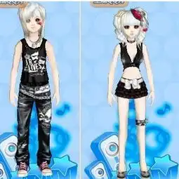  炫舞情侣yy搭配带图