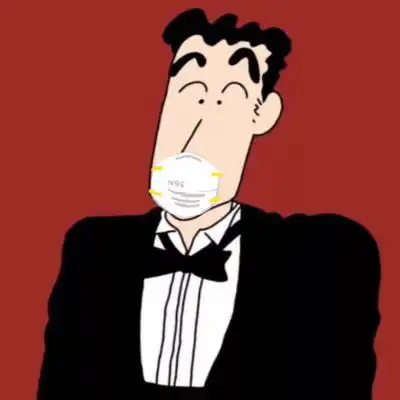  口罩情侣头像一对两张动漫二次元口戴口罩的情侣头像一对