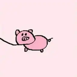  谁有这个小猪的另一半情侣头像
