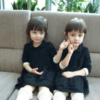  双胞胎个性头像我们是一对双胞胎