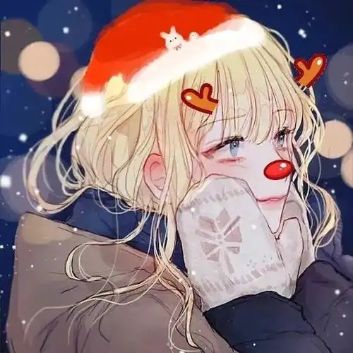 圣诞情头合集在等雪花圣诞树新年烟火和更好的我们