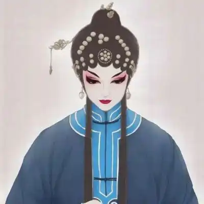  戏子头像古风真人高清唯美戏子古风图片
