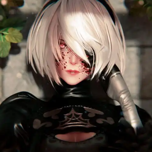  2b小姐姐绝美壁纸分享尼尔机械纪元