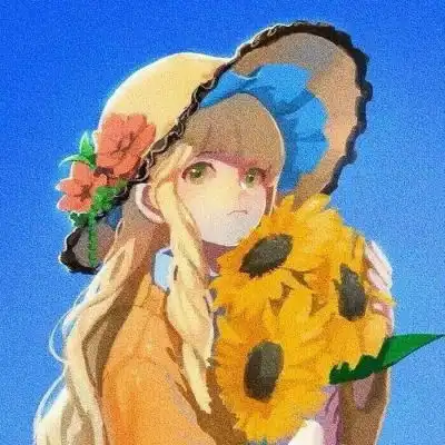  苏瓷温柔动漫女头清新唯美少女动漫个性