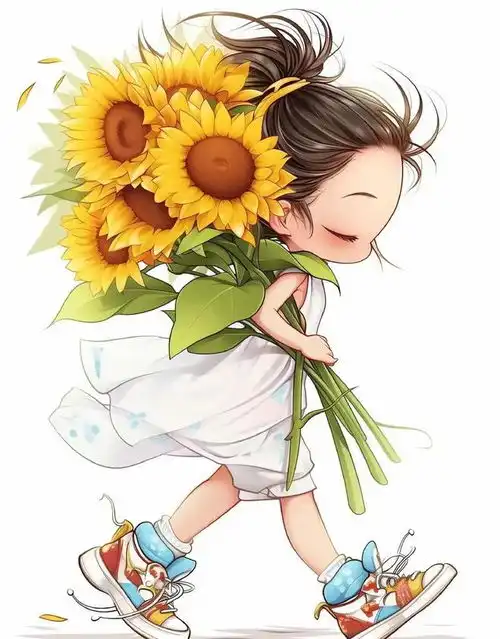  治愈系微信头像总有一米阳光,心就有了方向